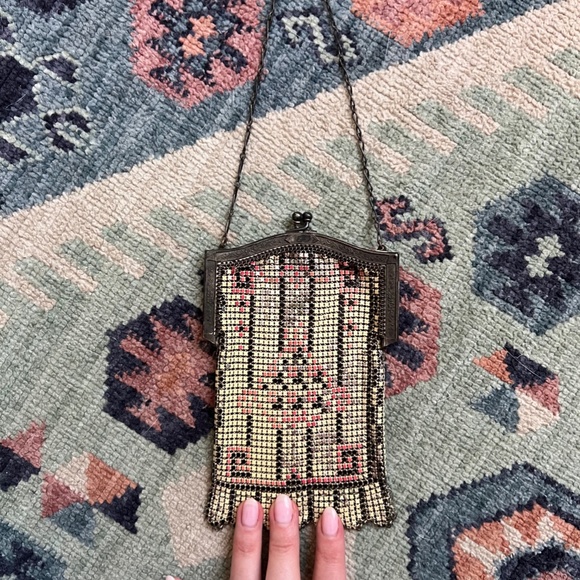 ✨ Very Rare 1930s flapper chainmail purse✨ - Picture 5 of 5